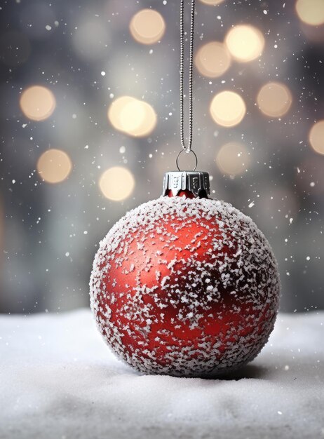 Fond de boules de Noël