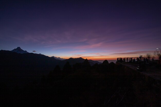 Fond de brillance coucher de soleil