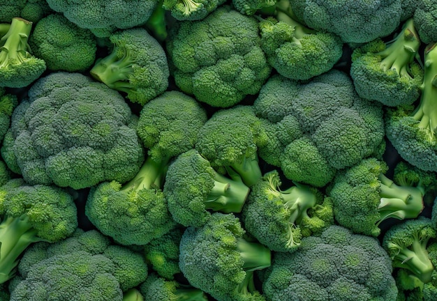 Fond de brocoli IA générative