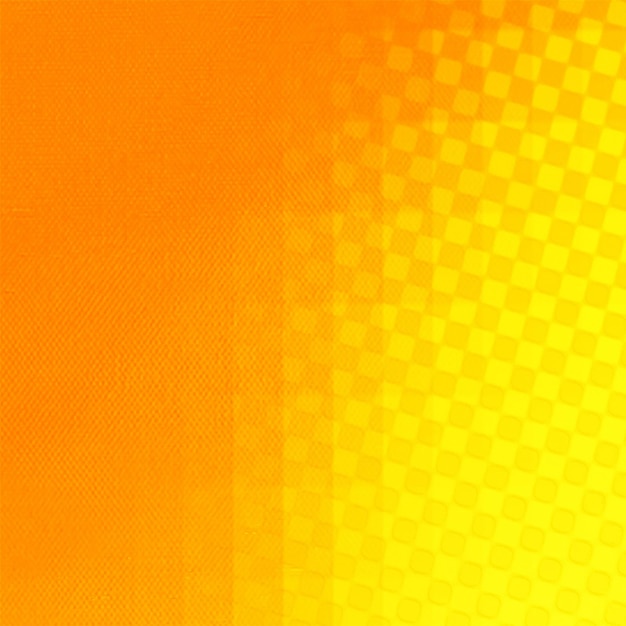 Fond carré motif dégradé orange et jaune