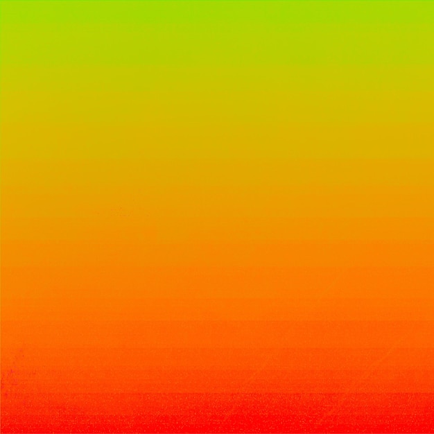 Fond carré motif dégradé rouge et vert orange