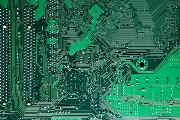 Photo fond de carte de circuit imprimé d'ordinateur