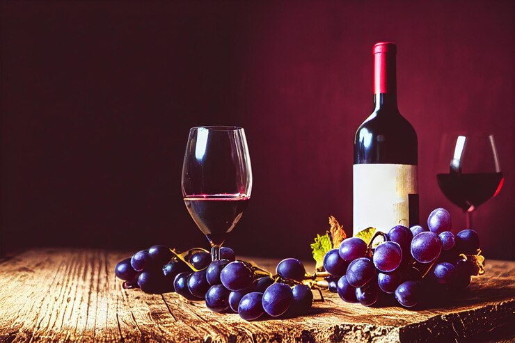 Photo fond de cave à vin