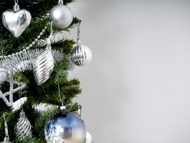 Fond de chambre arbre de Noël