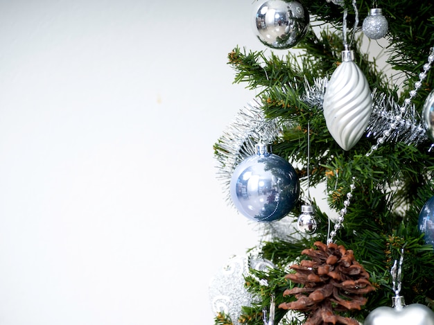 Fond de chambre arbre de Noël