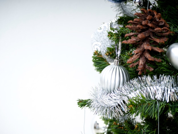 Fond de chambre arbre de Noël