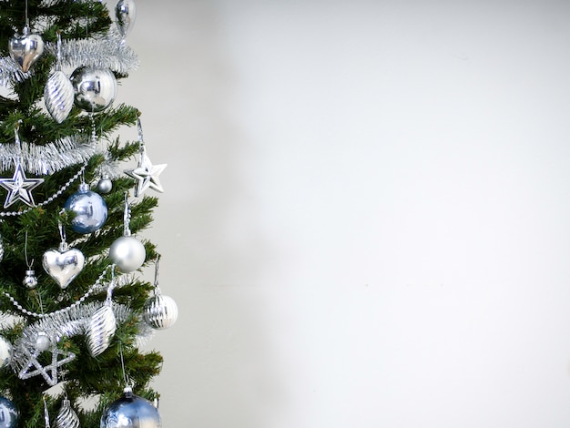 Fond de chambre arbre de Noël