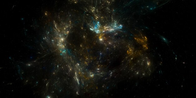 fond de champ d'étoiles espace étoilé texture de fond