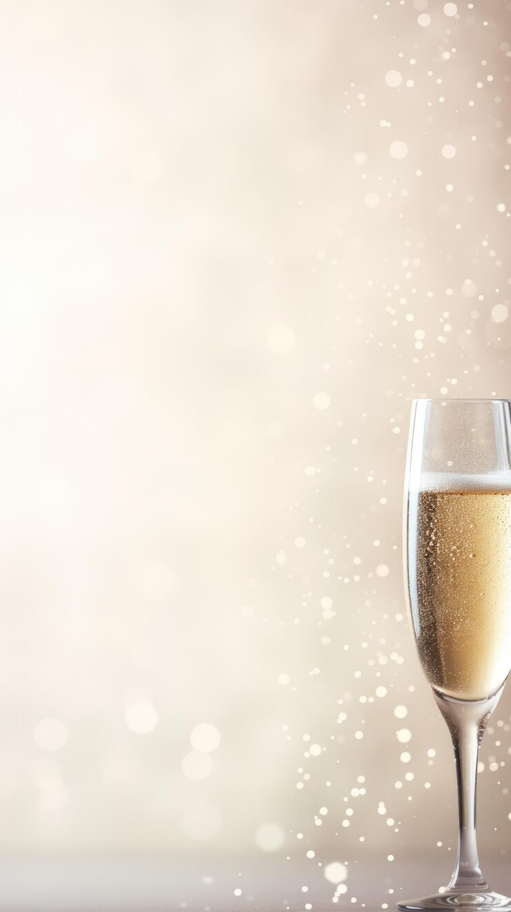 Photo fond de champagne minimaliste