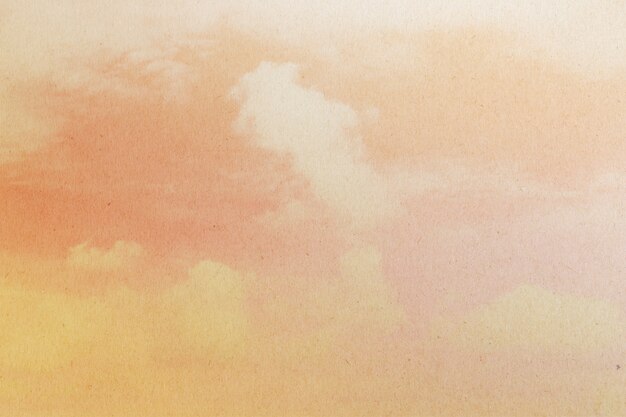 Fond de ciel abstrait en couleur douce.
