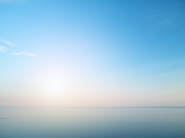 Fond de ciel et mer