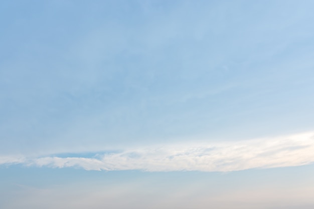 Fond de ciel et nuages