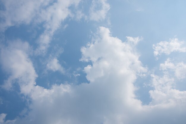 Fond de ciel et nuages