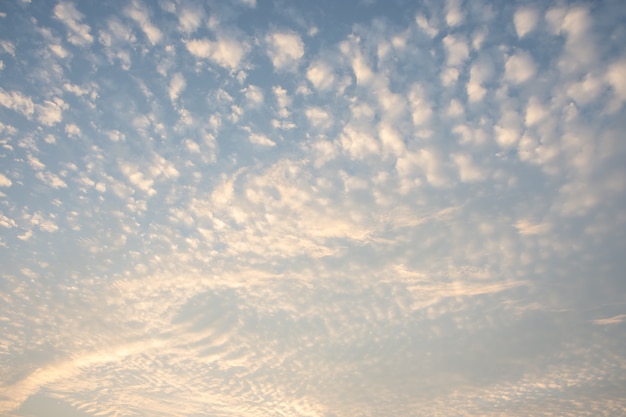 Fond de ciel et nuages