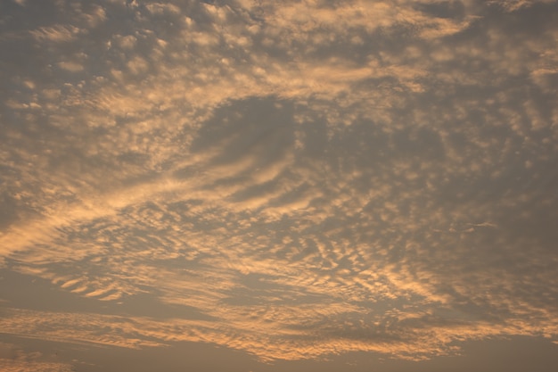 Fond de ciel et nuages