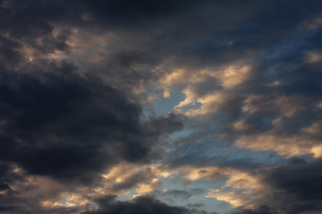 Photo fond de ciel avec nuages