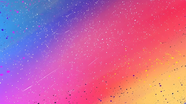 un fond coloré avec des bulles et des gouttes d'eau