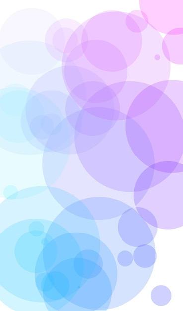 Un fond coloré avec des cercles en bleu et violet.