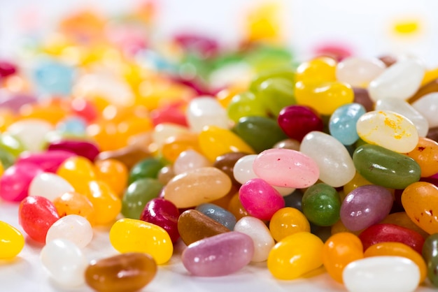 Fond coloré Jelly Bean