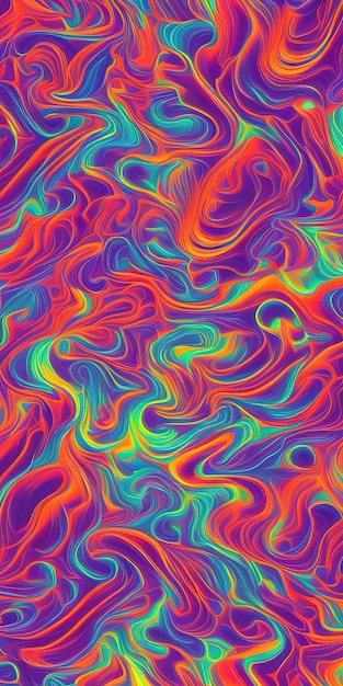 Fond coloré avec un motif de couleurs et de lignes