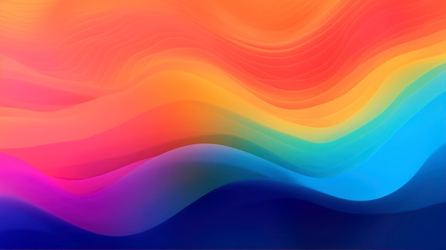 Fond coloré avec un motif de vagues