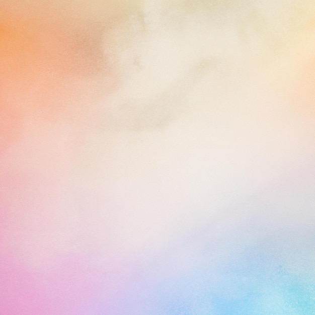 Un fond coloré avec un nuage blanc et un ciel bleu