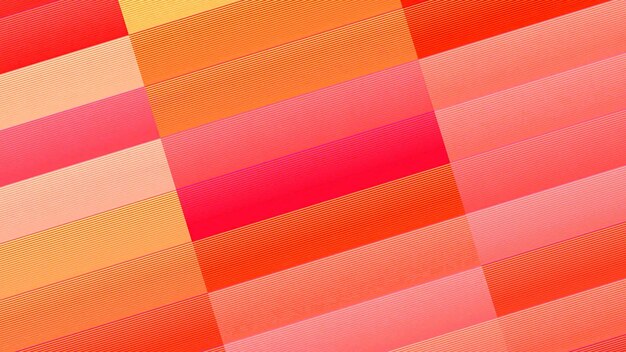 un fond coloré avec des rayures orange et rouge