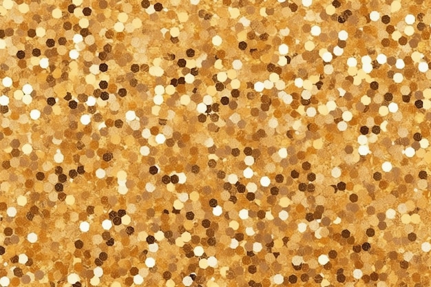 Fond de confettis de paillettes d'or clair