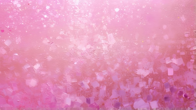 fond de confettis rose abstrait