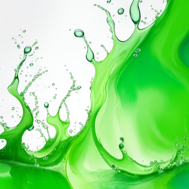 Fond de couleur de l'eau verte