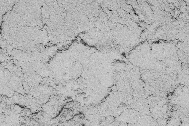 Fond de couleur gris abstrait gros plan de texture de stuc sec