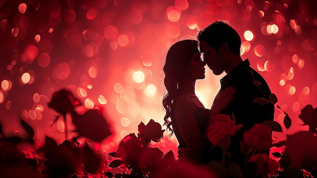 fond de couple de la fête de la Saint-Valentin