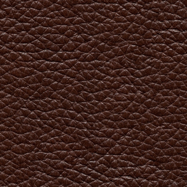 Fond en cuir marron élégant Texture en cuir de haute qualité Tuile de texture carrée sans couture prête
