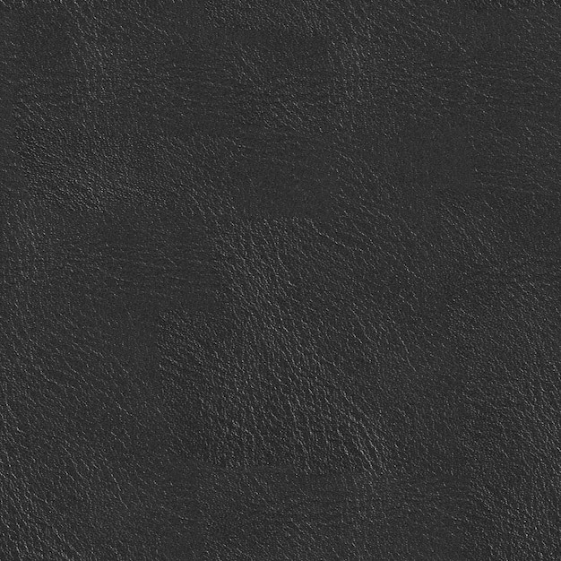 Fond de cuir noir foncé Tuile de texture carrée sans couture prête