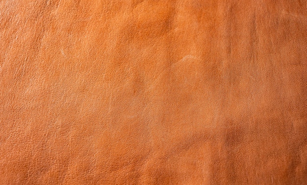 Photo fond de cuir orange de luxe naturel