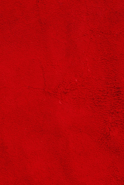 Fond en cuir véritable daim rouge fond rouge velours photo gros plan