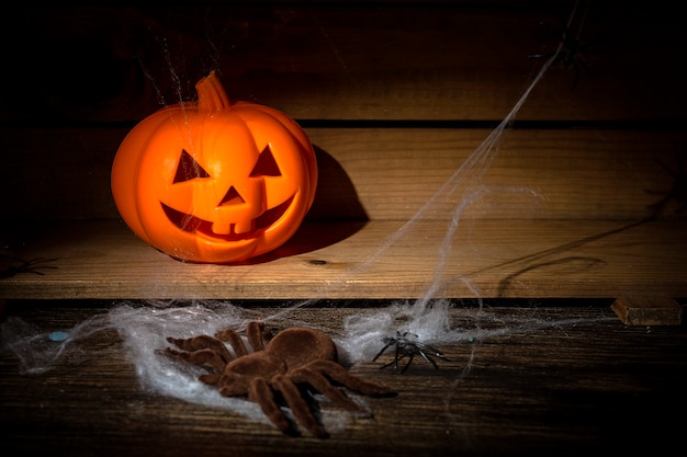 Fond de décoration de Halloween