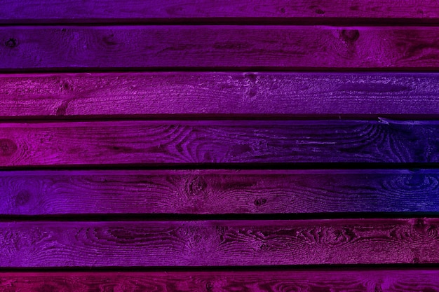 Fond dégradé de couleur. planches de bois horizontales