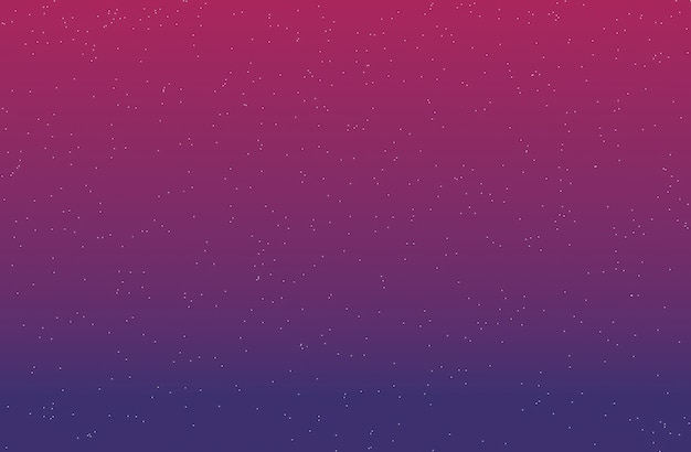 Fond dégradé avec étoiles rendu violet 3D et rose foncé.