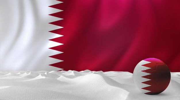 Fond de drapeau du qatar pour la fifa 2022