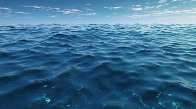 Fond d'eau bleu rêveur pour l'affichage du produit