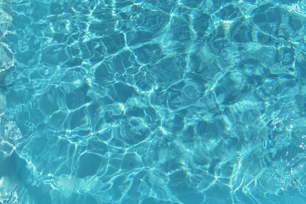 Fond d'une eau dans une piscine