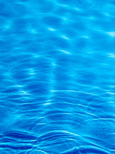 Fond Eau Ondulation Bleue Surface Eau Piscine Bleue