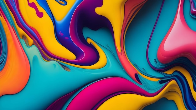 Fond d'écran abstrait coloré