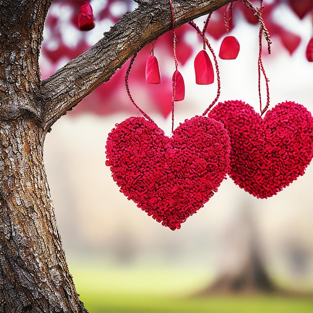 Photo fond d'écran coeur et amour saint valentin