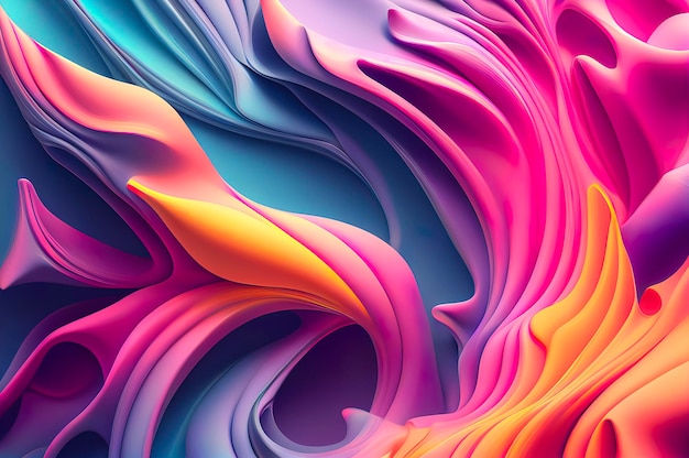 Fond d'écran coloré abstrait
