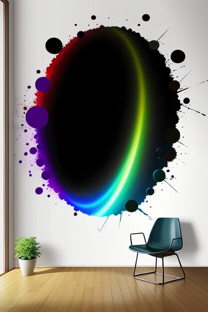 Fond d'écran créatif fond style simple illustration coloré art abstrait forme de bannière