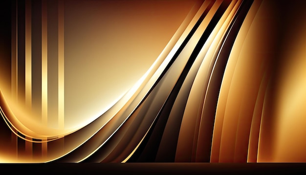 Fond d'écran dégradé illustration vectorielle de fond d'or