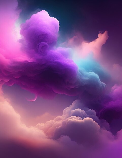 Fond d'écran Dreamy ciel coloré