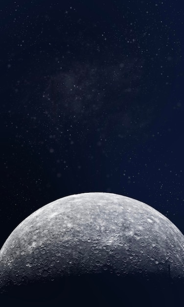 Photo fond d'écran galaxie lune